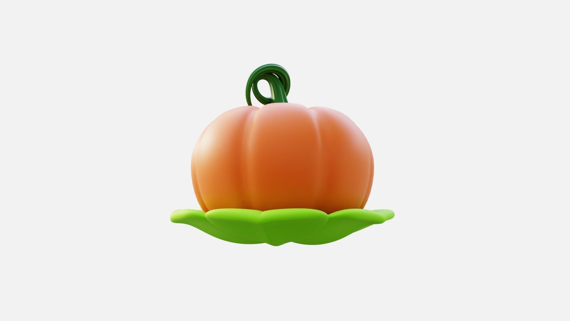 Pumpkin 3D model_9