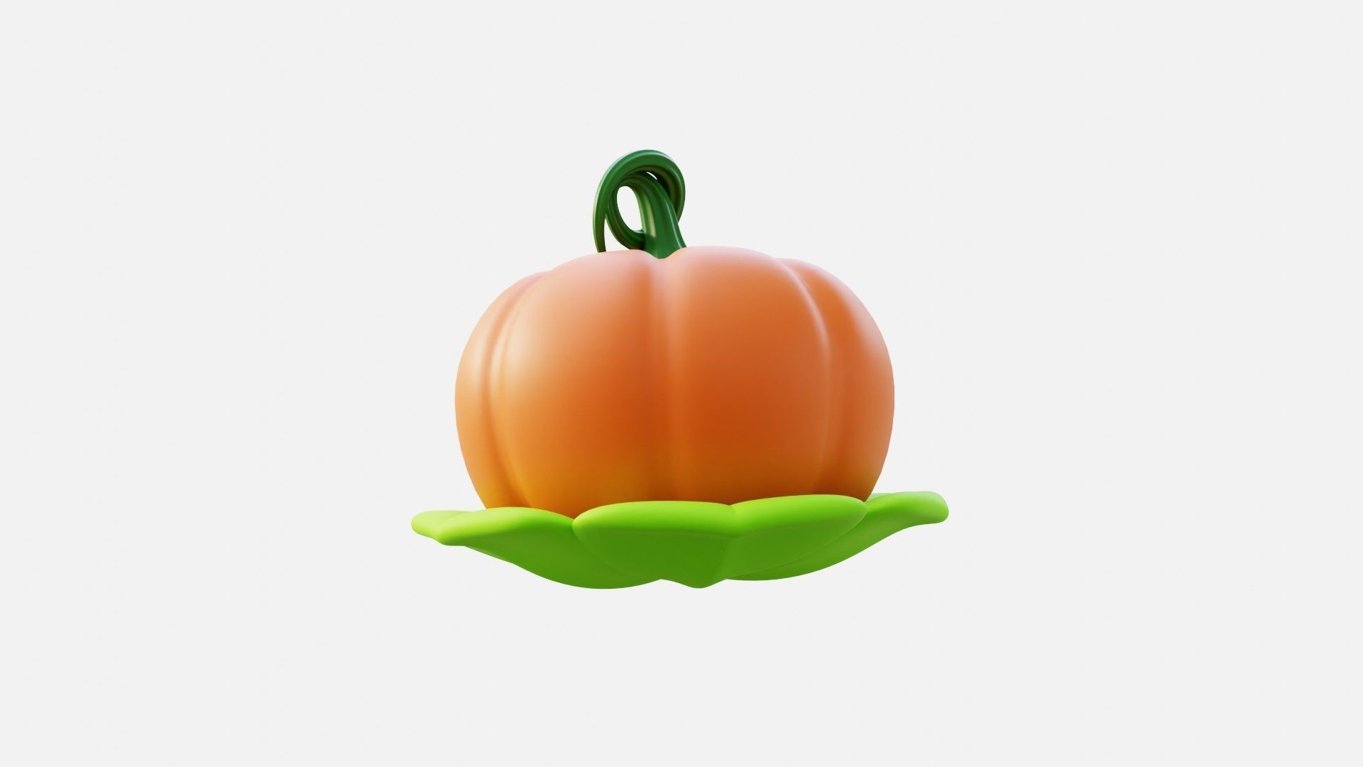 Pumpkin 3D model_8