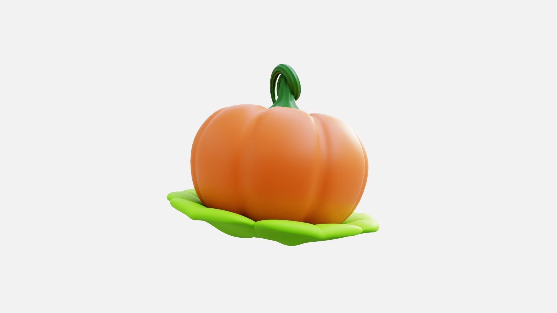 Pumpkin 3D model_14