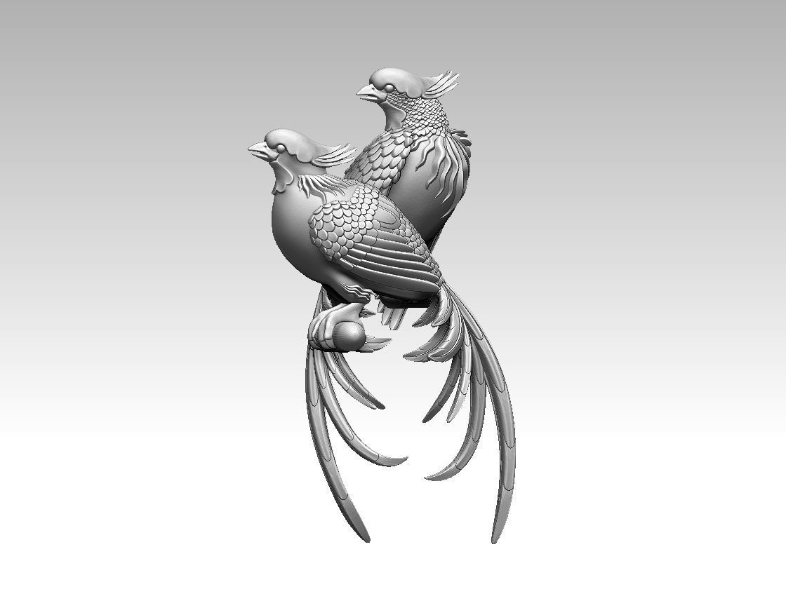birds 3D print model_10