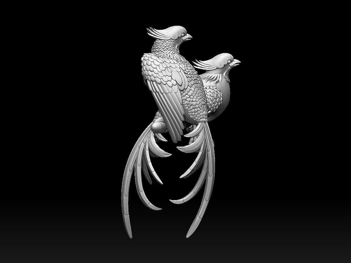 birds 3D print model_1