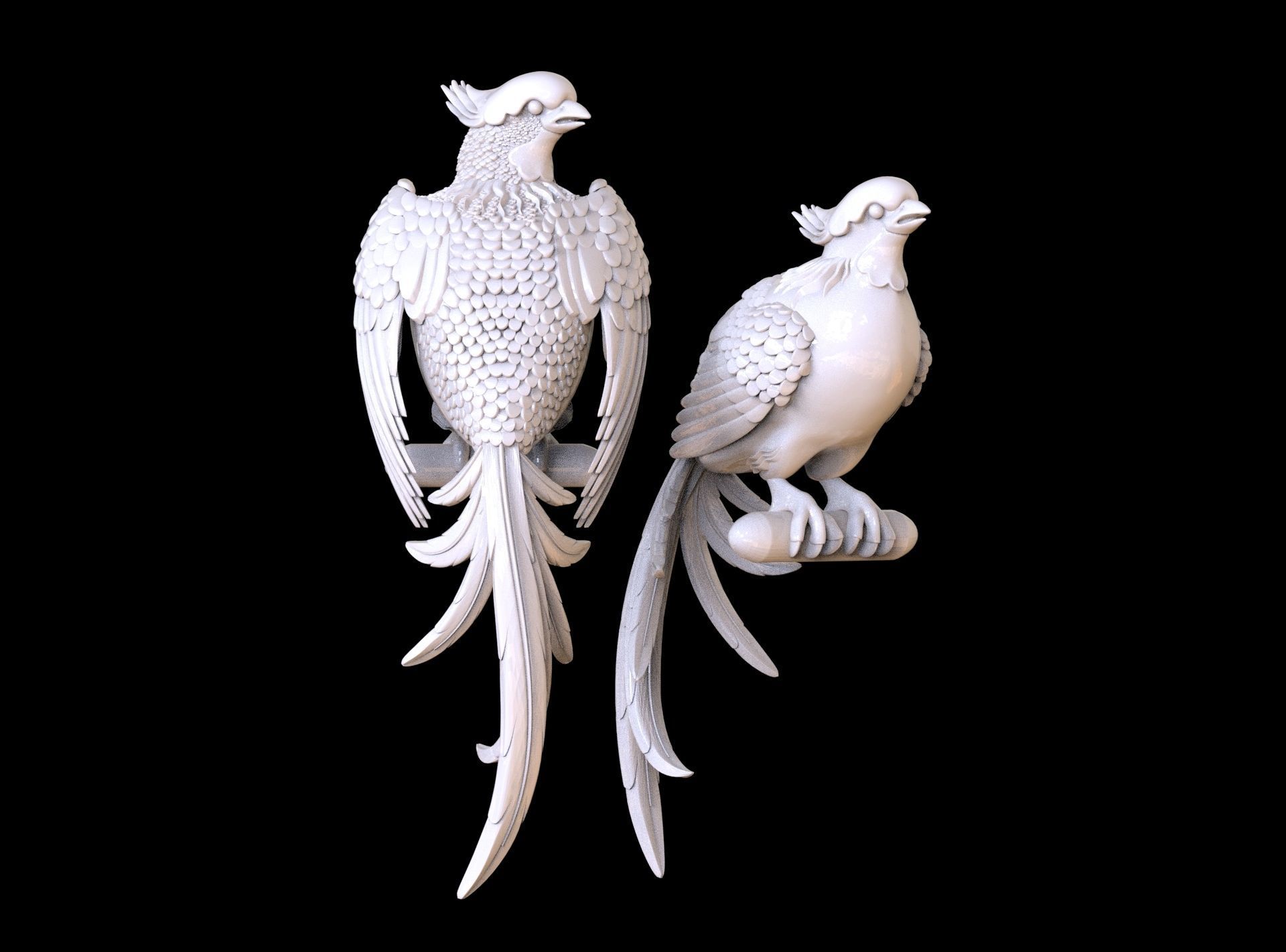 birds 3D print model_20