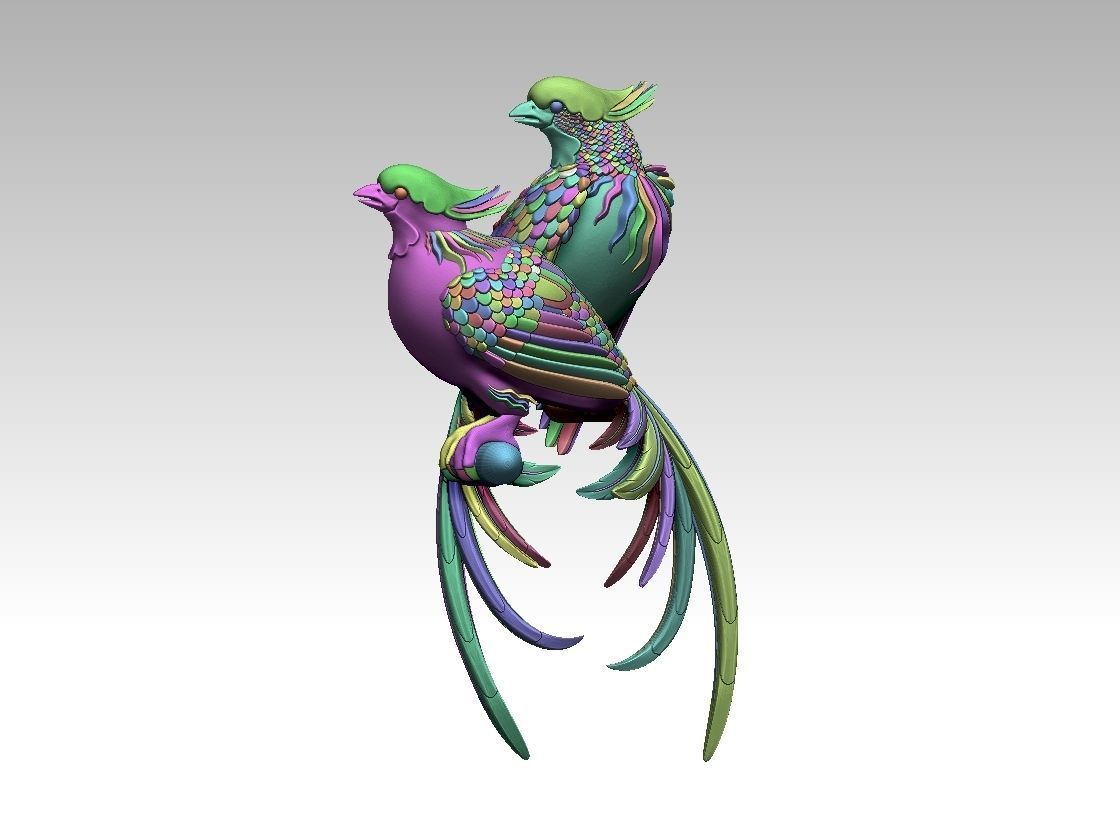 birds 3D print model_5