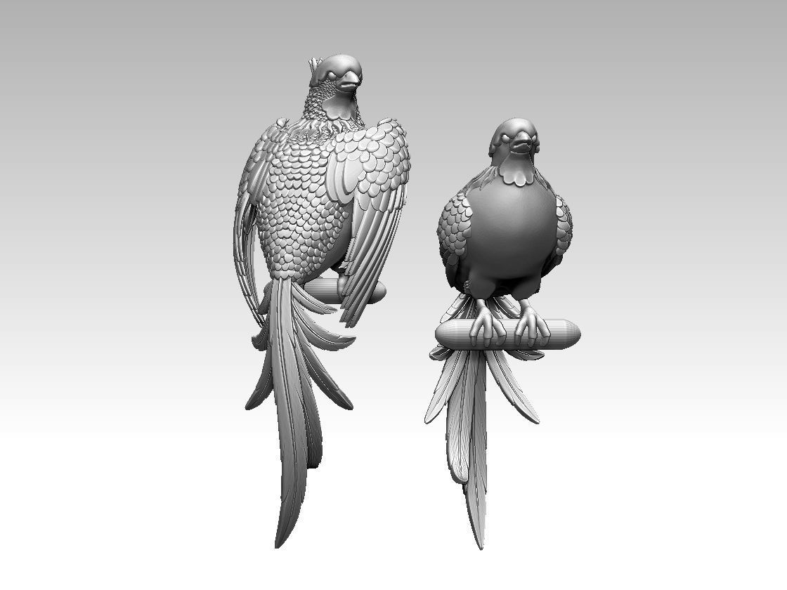 birds 3D print model_29