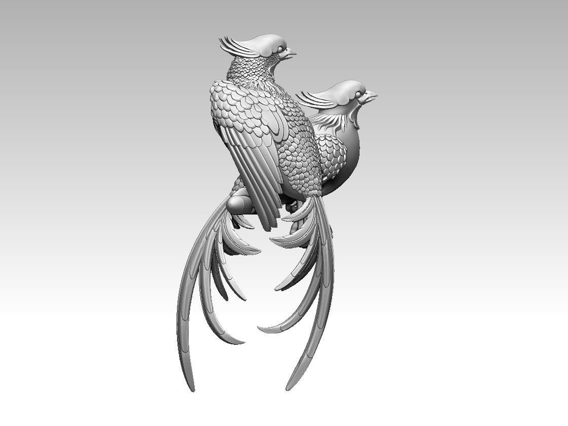 birds 3D print model_11