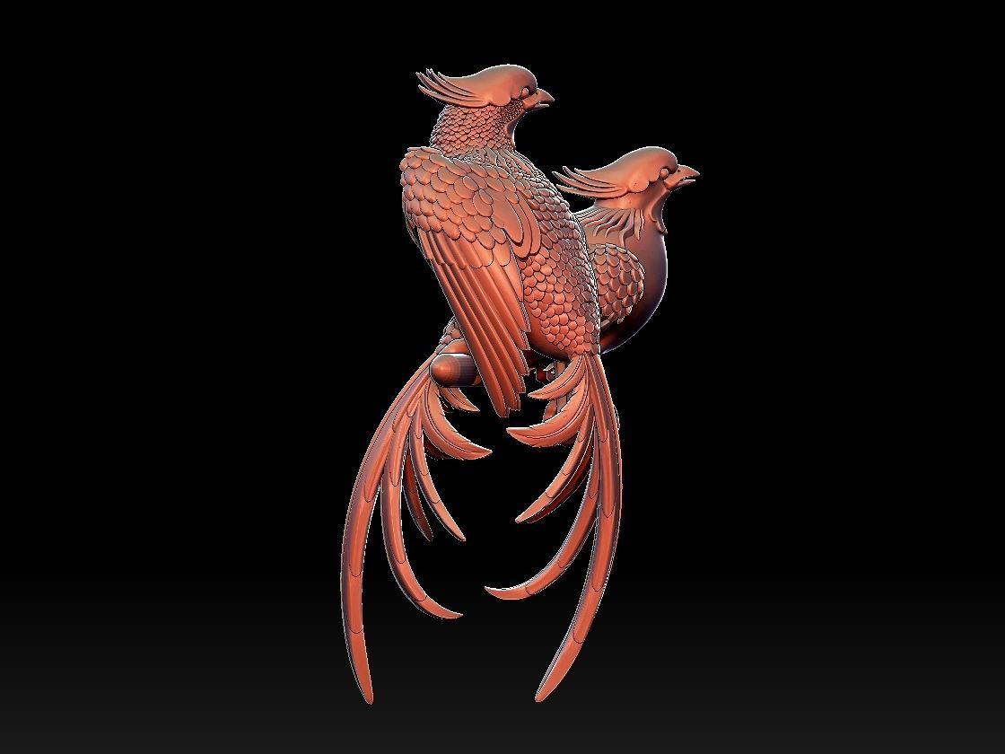 birds 3D print model_4