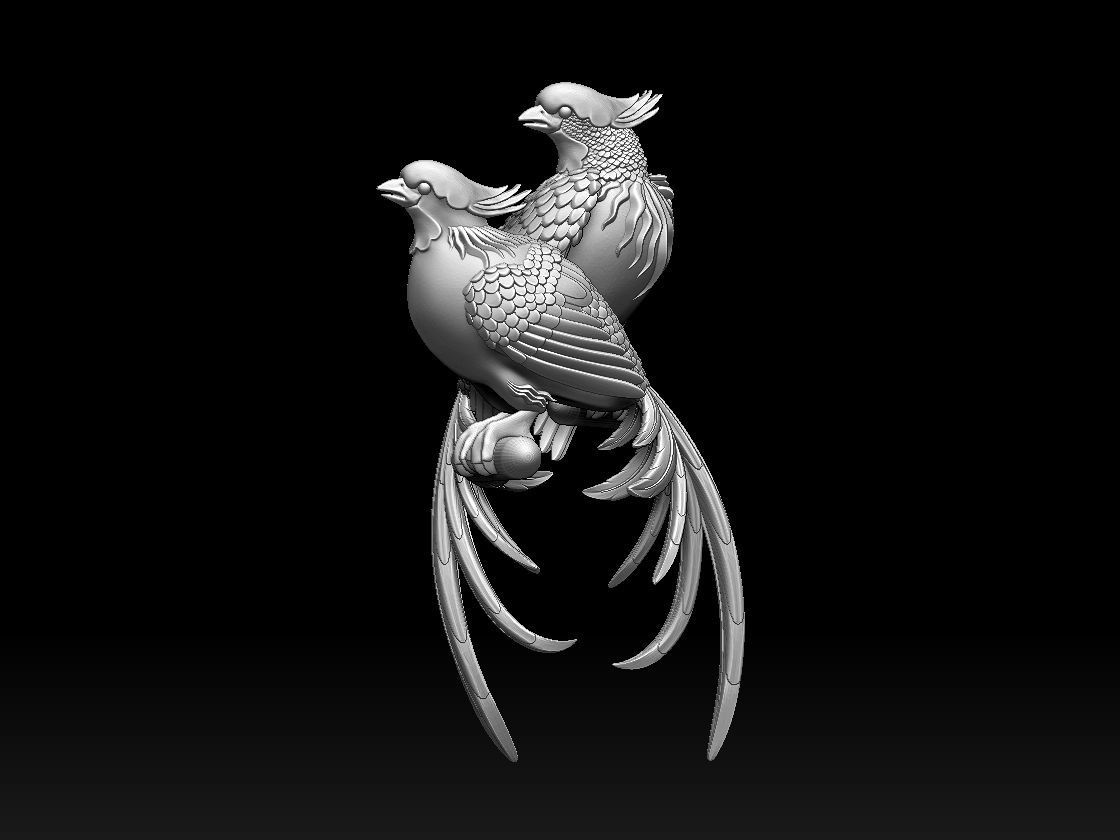 birds 3D print model_37