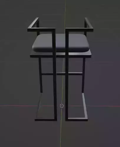 stool chair Free low-poly 3D model
