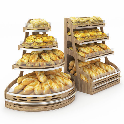 Bread Rack 3D model