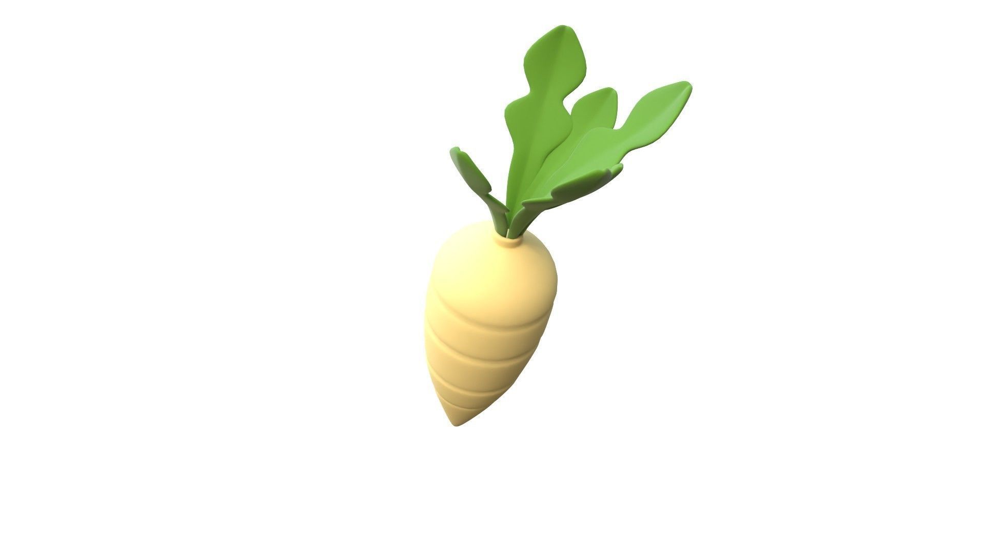 Turnip 3D model_4