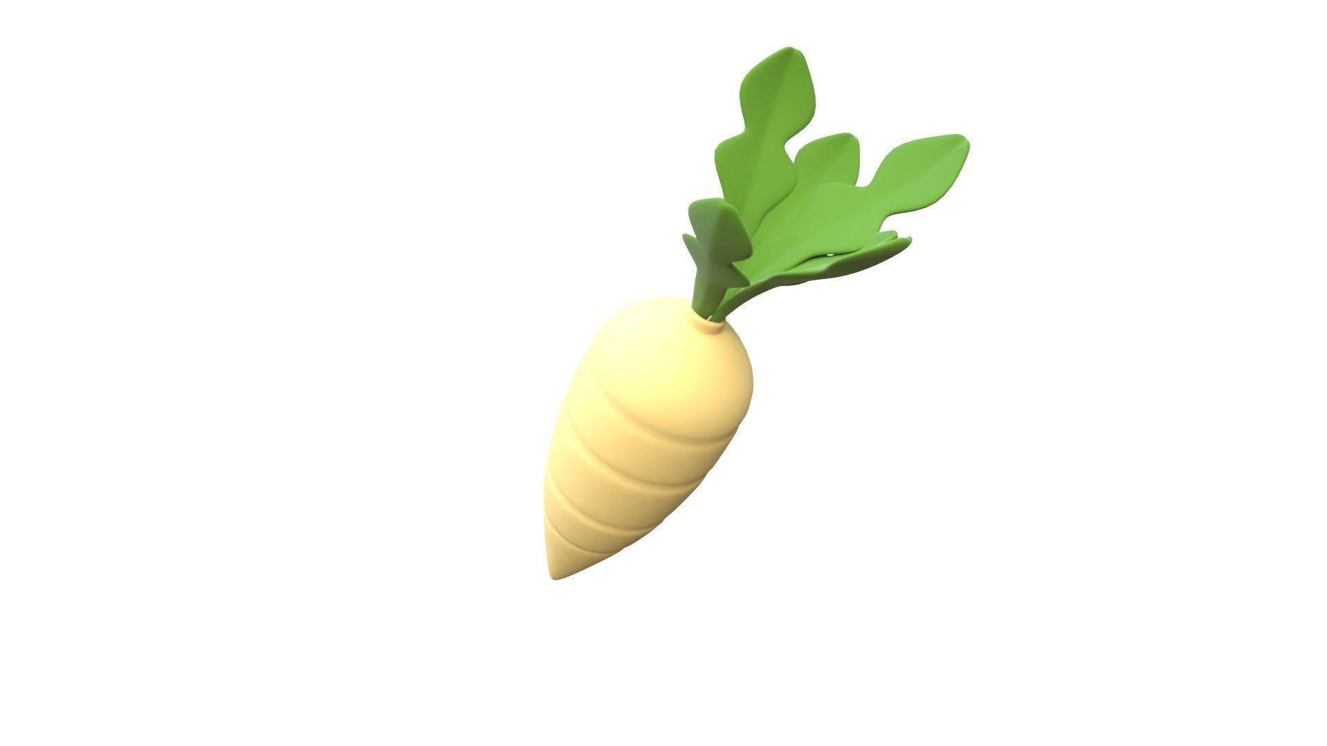 Turnip 3D model_3