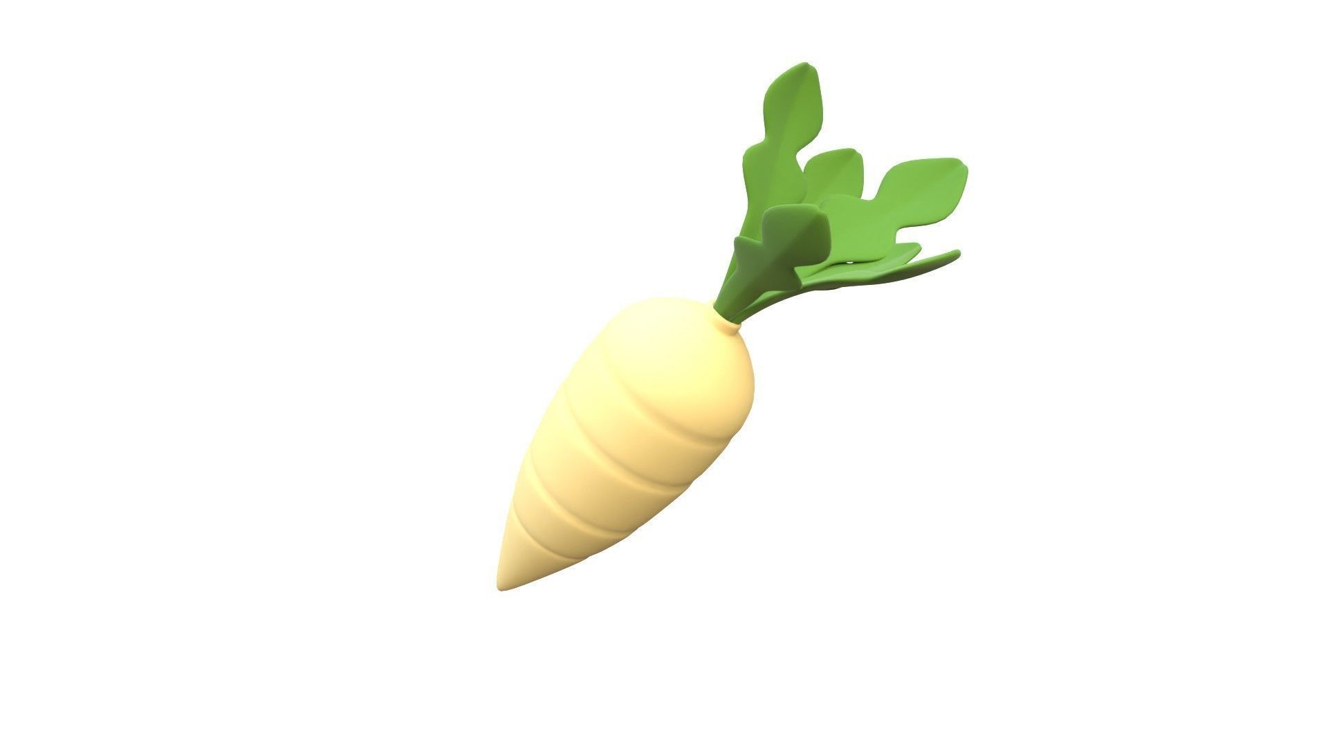 Turnip 3D model_2