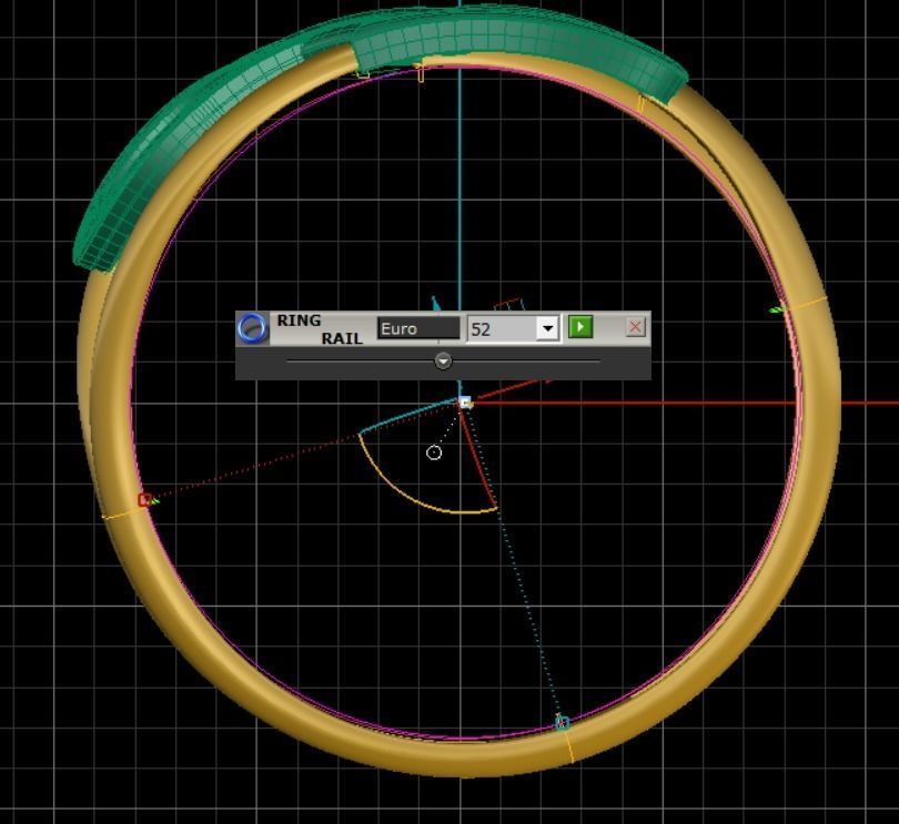 Heart Ring 11 3D print model_5