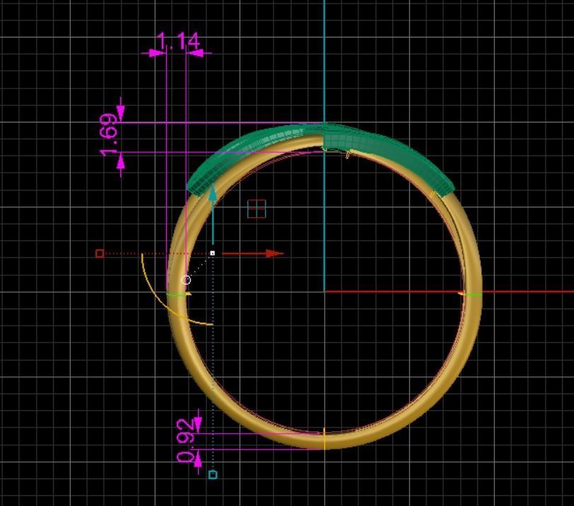 Heart Ring 11 3D print model_10