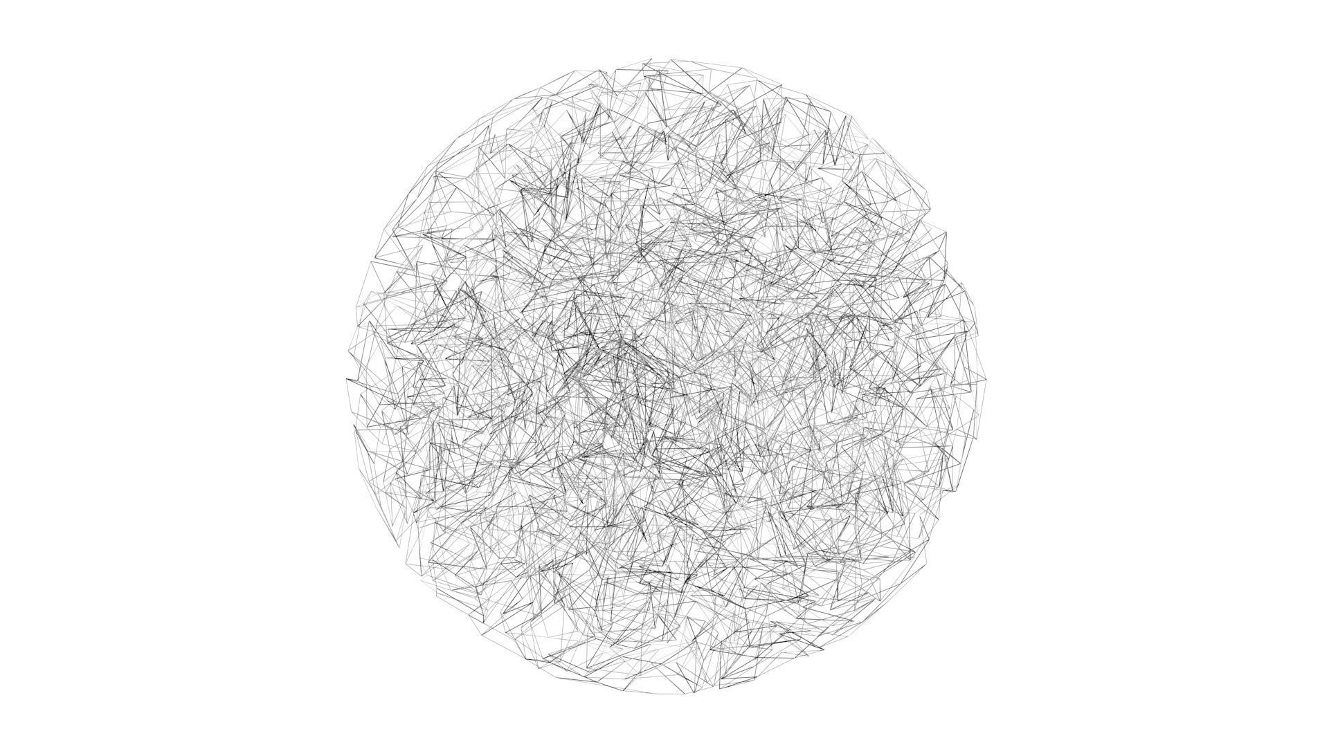 Grey Crumpled Paper 3D model_16