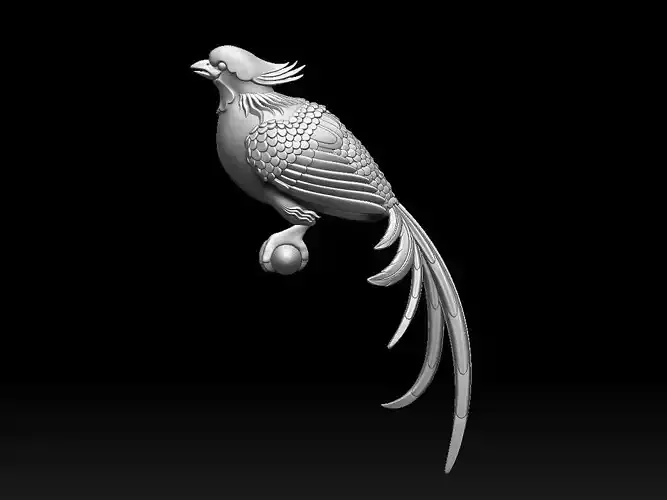 bird parrot 3D print model