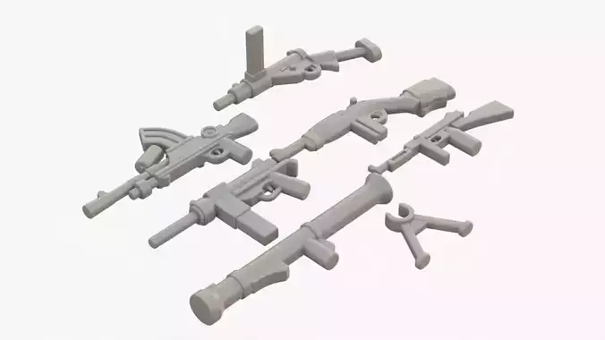 Lego Weapon Collections