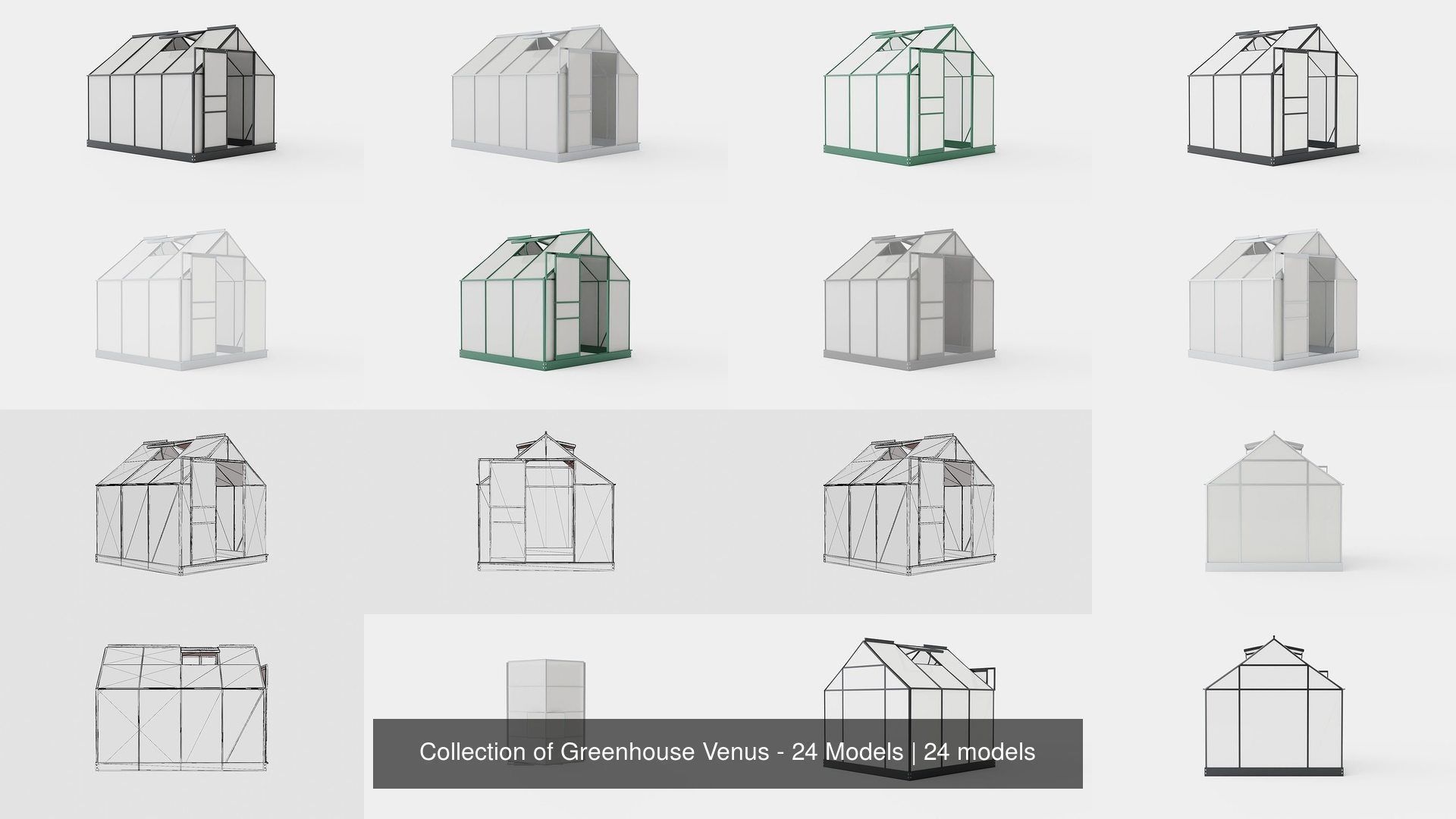Collection of Greenhouse Venus - 24 Models _2