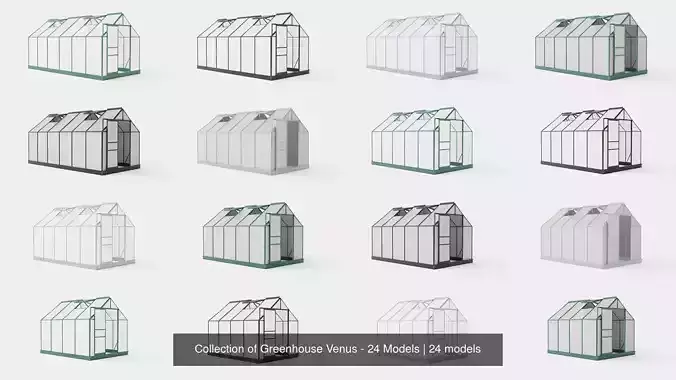 Collection of Greenhouse Venus - 24 Models 
