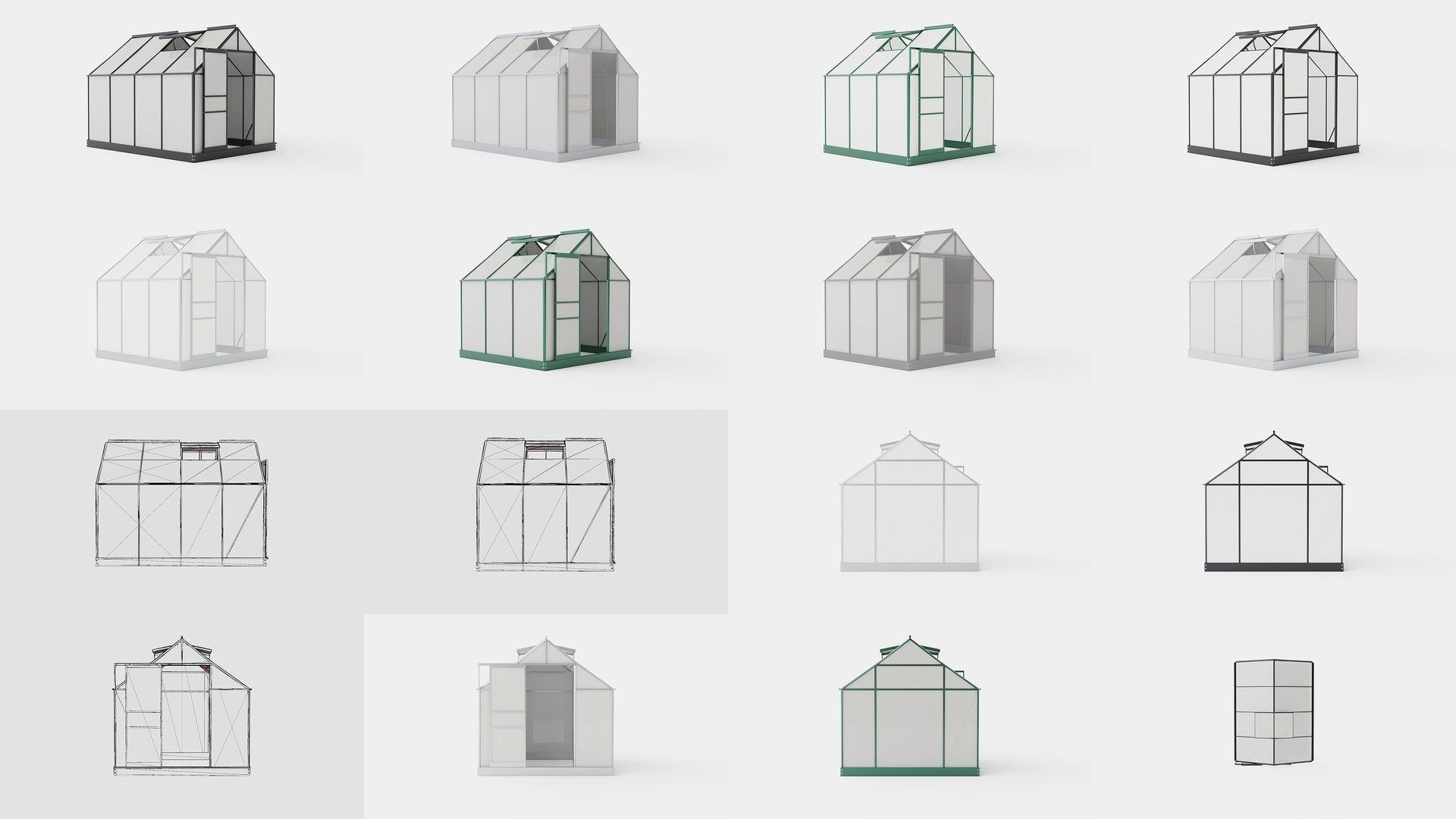 Collection of Greenhouse Venus - 24 Models _1