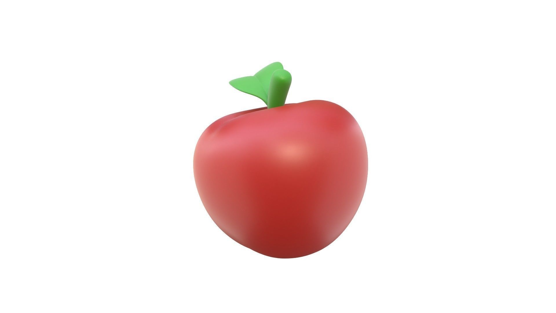 Apple 3D model_2