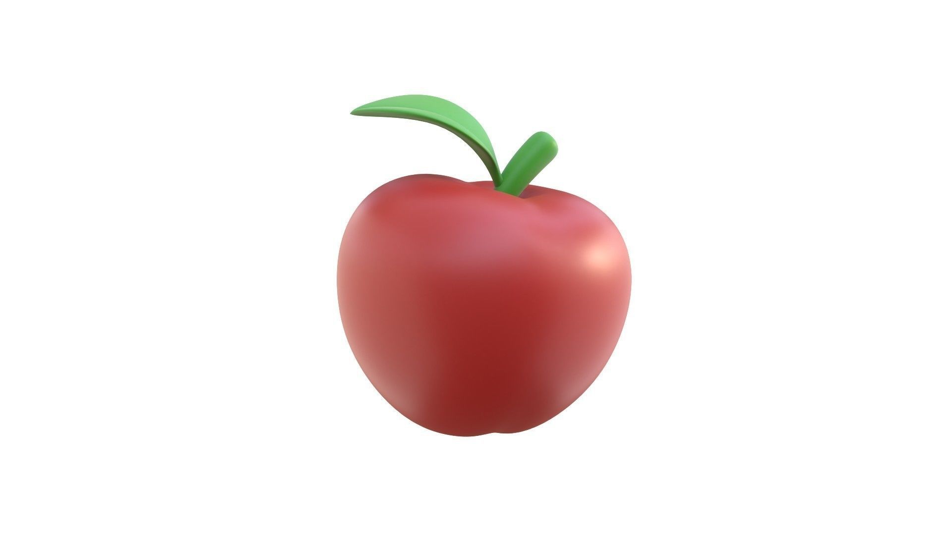 Apple 3D model_17