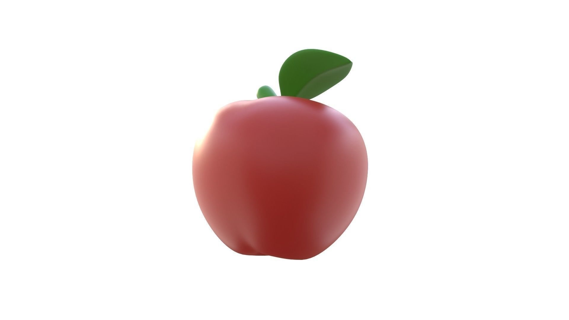 Apple 3D model_10
