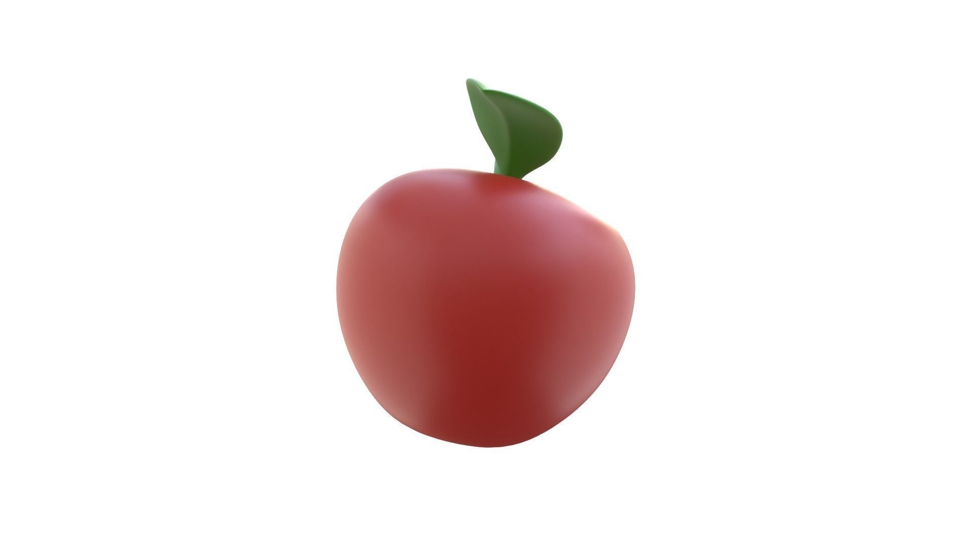 Apple 3D model_13