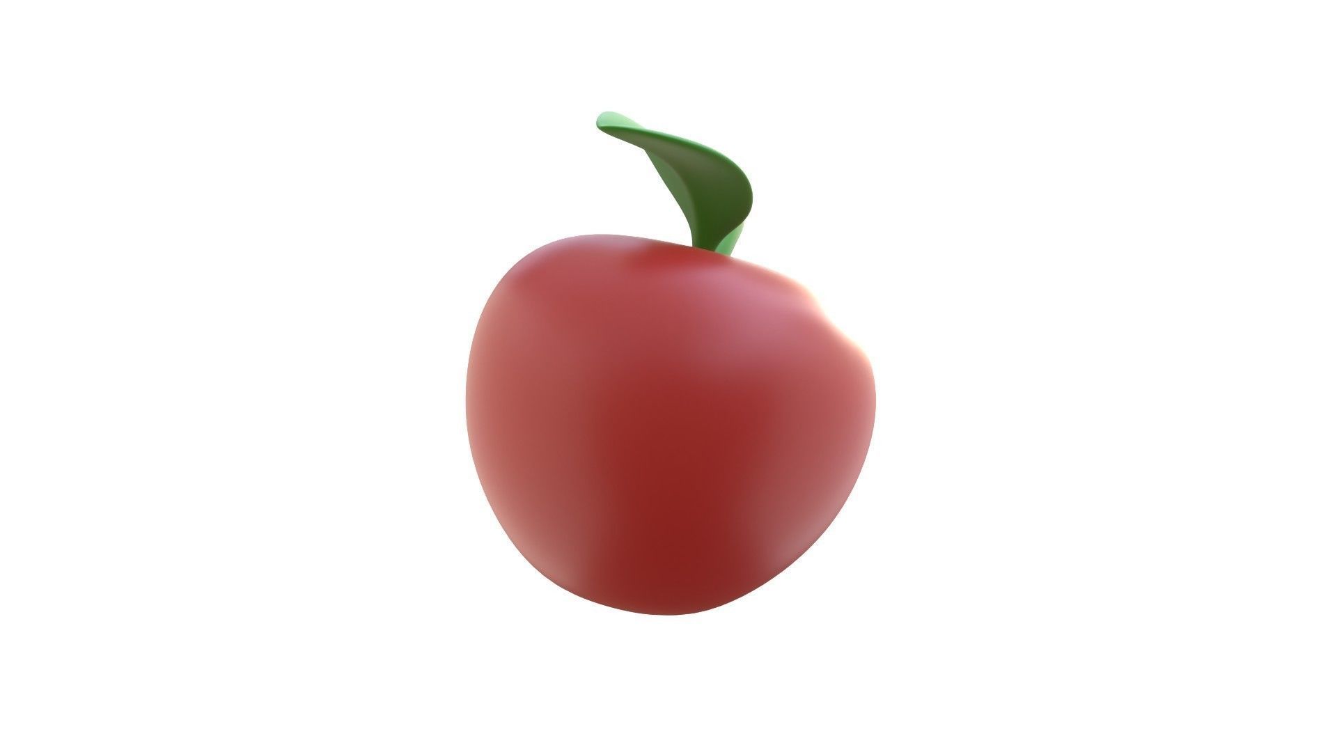 Apple 3D model_14