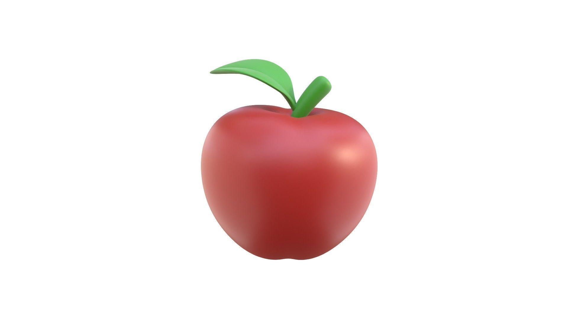 Apple 3D model_18