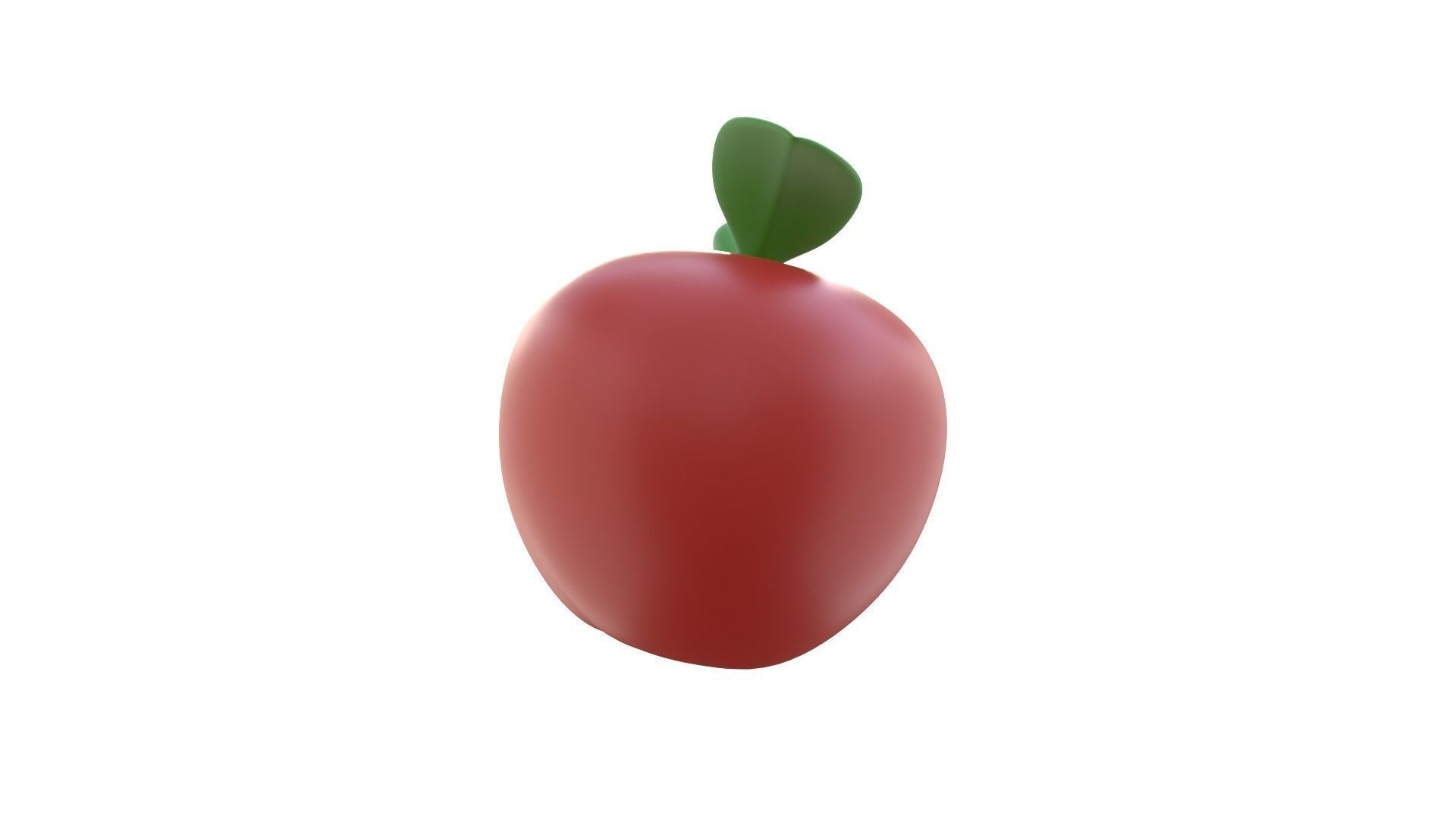 Apple 3D model_12