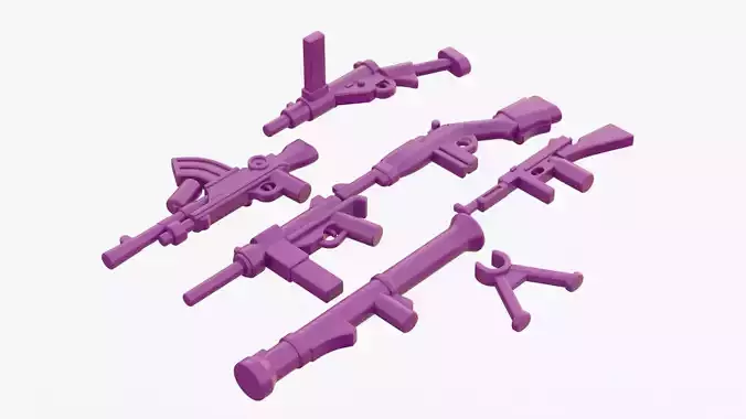 Lego Weapon Collections