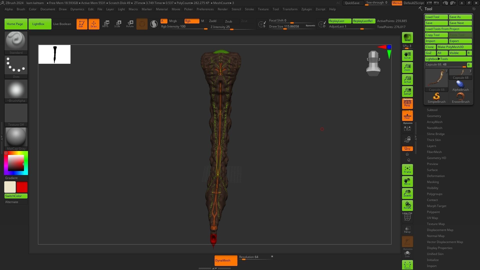 Cartoon snake Low-poly 3D model_8