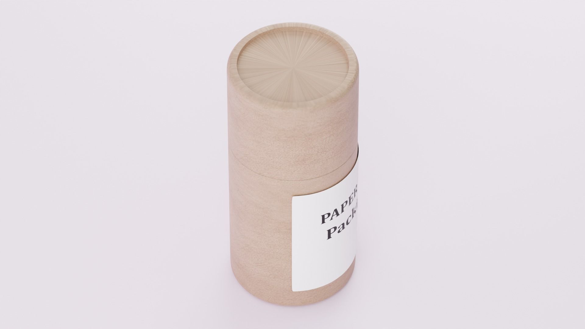 Paper Tube 3D model_3