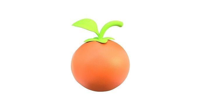 Orange 3D model