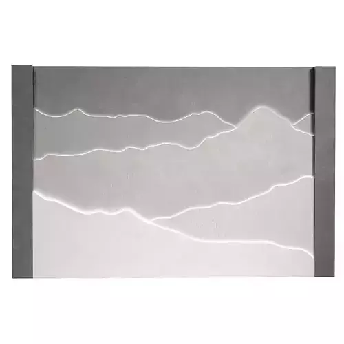 Decorativ panel wave 12