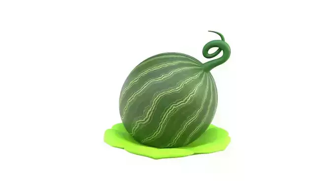 Watermelon 3D model