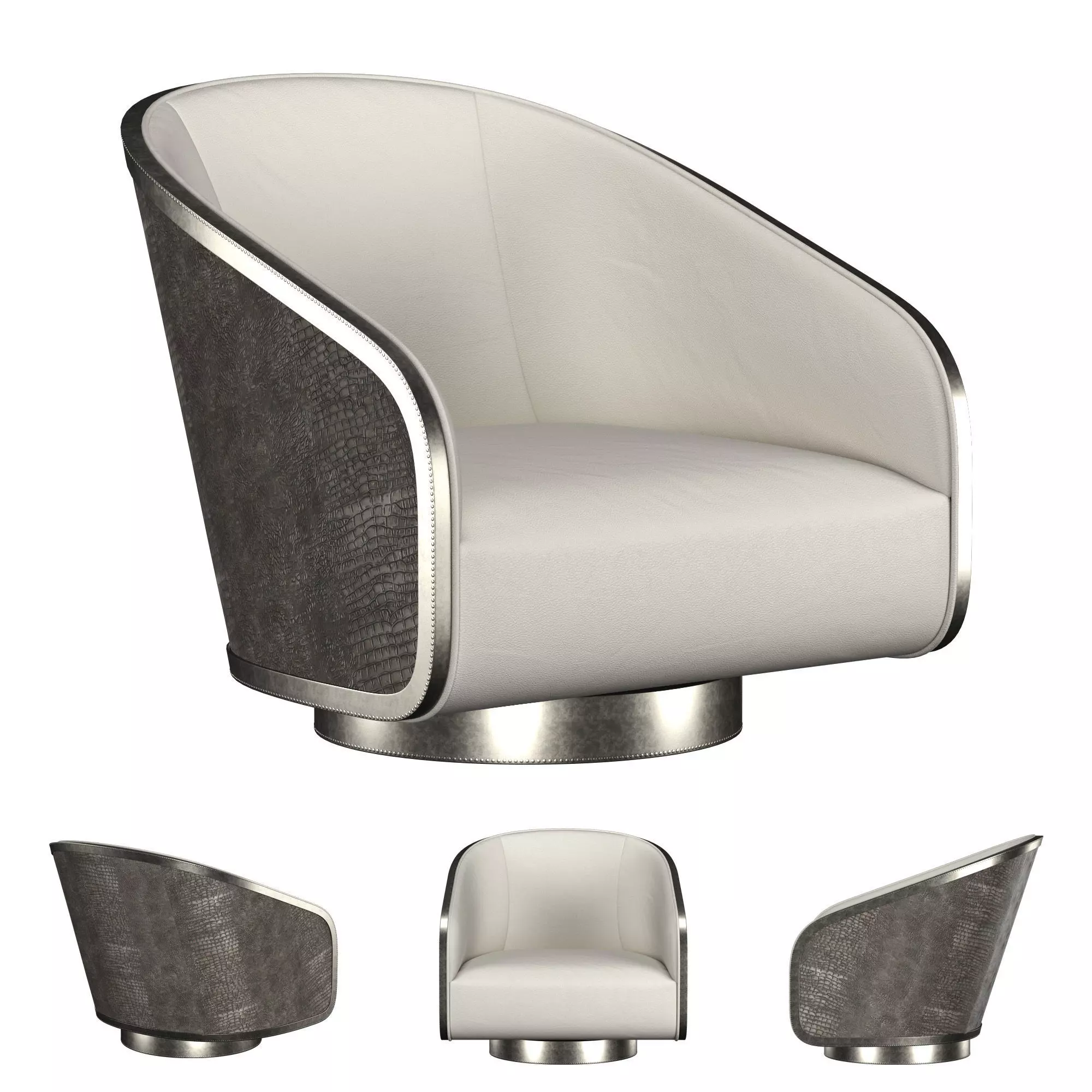 Bernhardt Swivel Chair 3D model