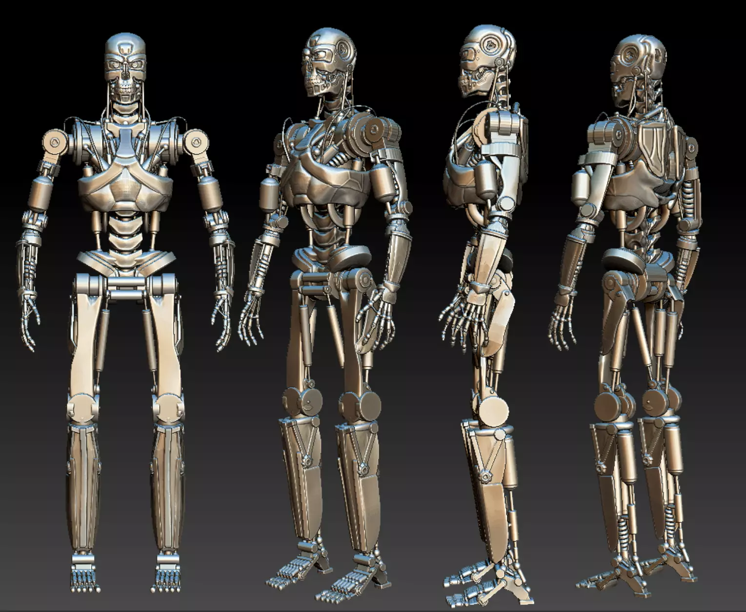 T800 TERMINATOR 3D print model_0
