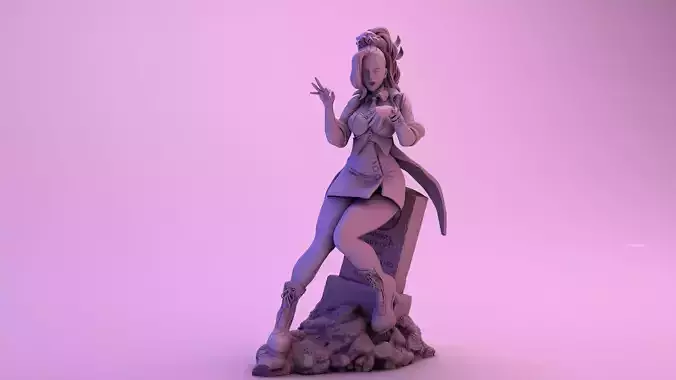  Beetlejuice Girl - 3D Print