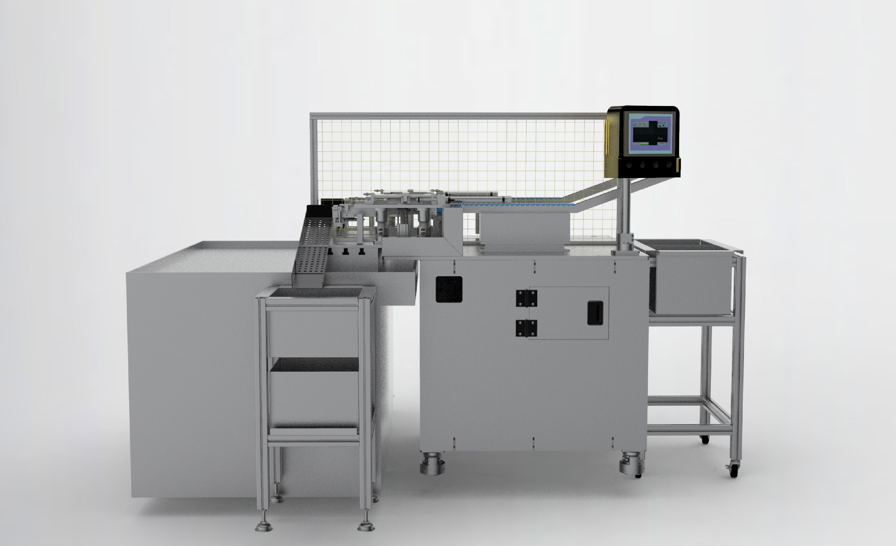 Loading and unloading machine 3D model_2