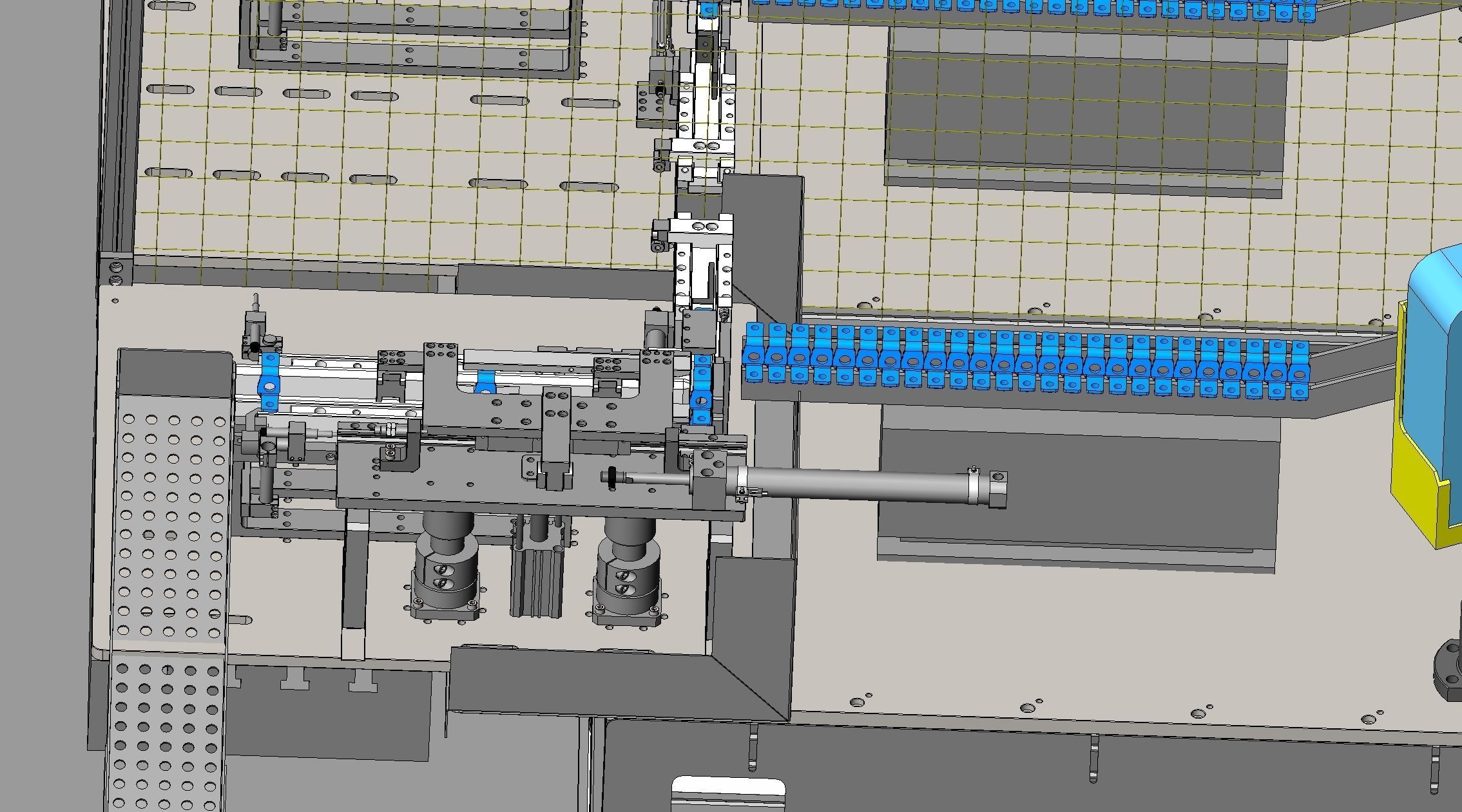 Loading and unloading machine 3D model_7