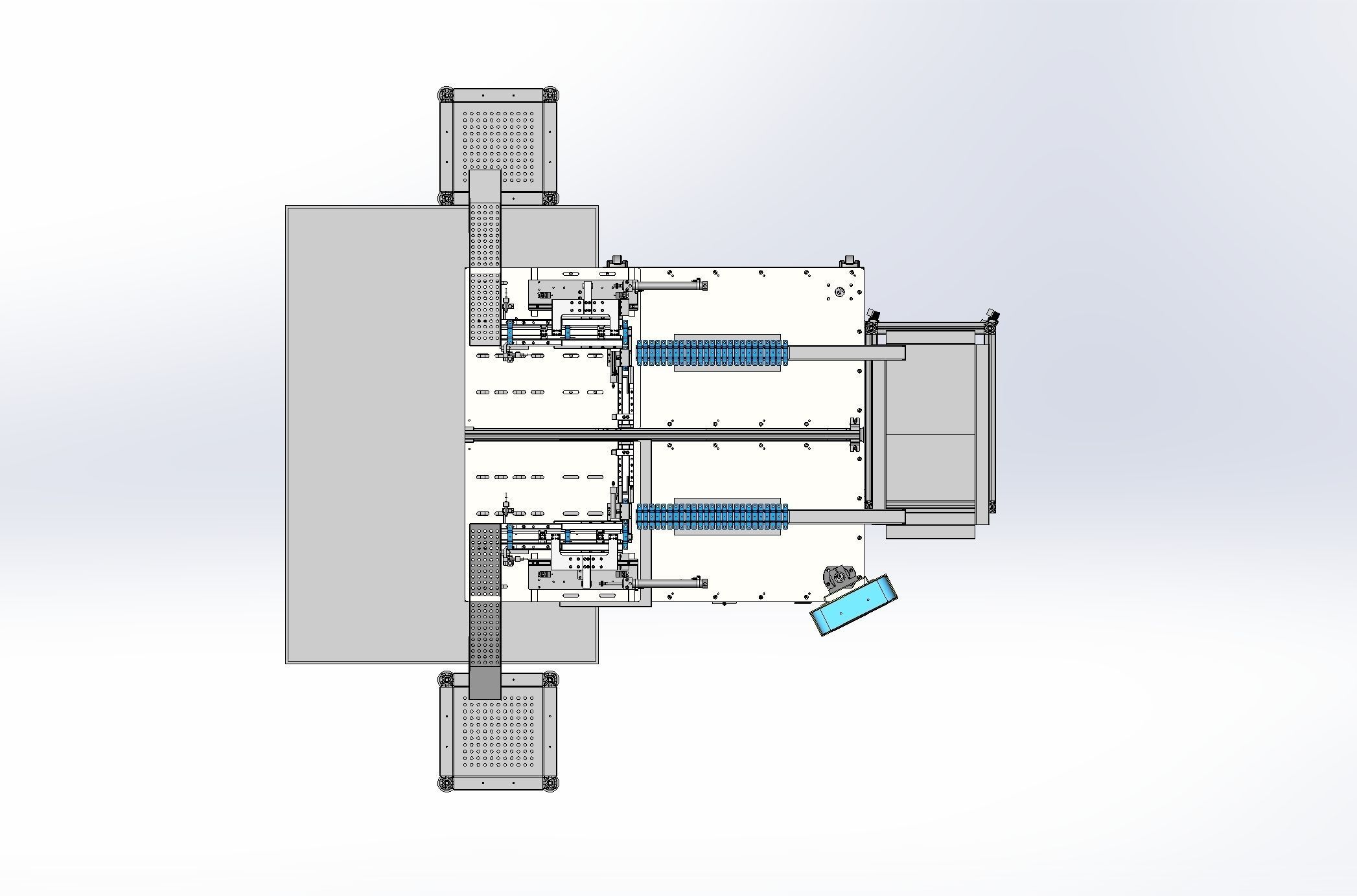 Loading and unloading machine 3D model_11