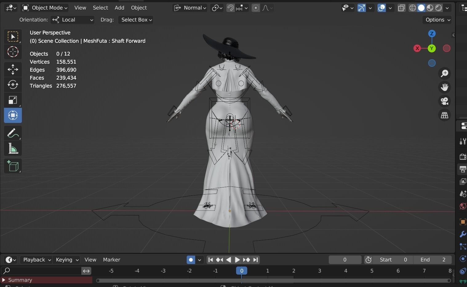 3D model Lady Alcina Dimitrescu VR / AR / low-poly | CGTrader