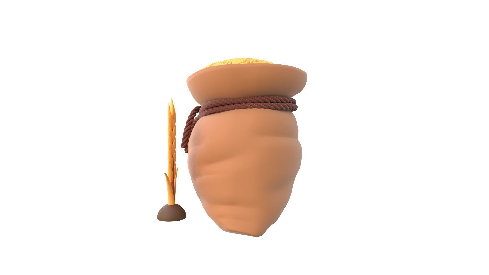 Wheat 3D model_4