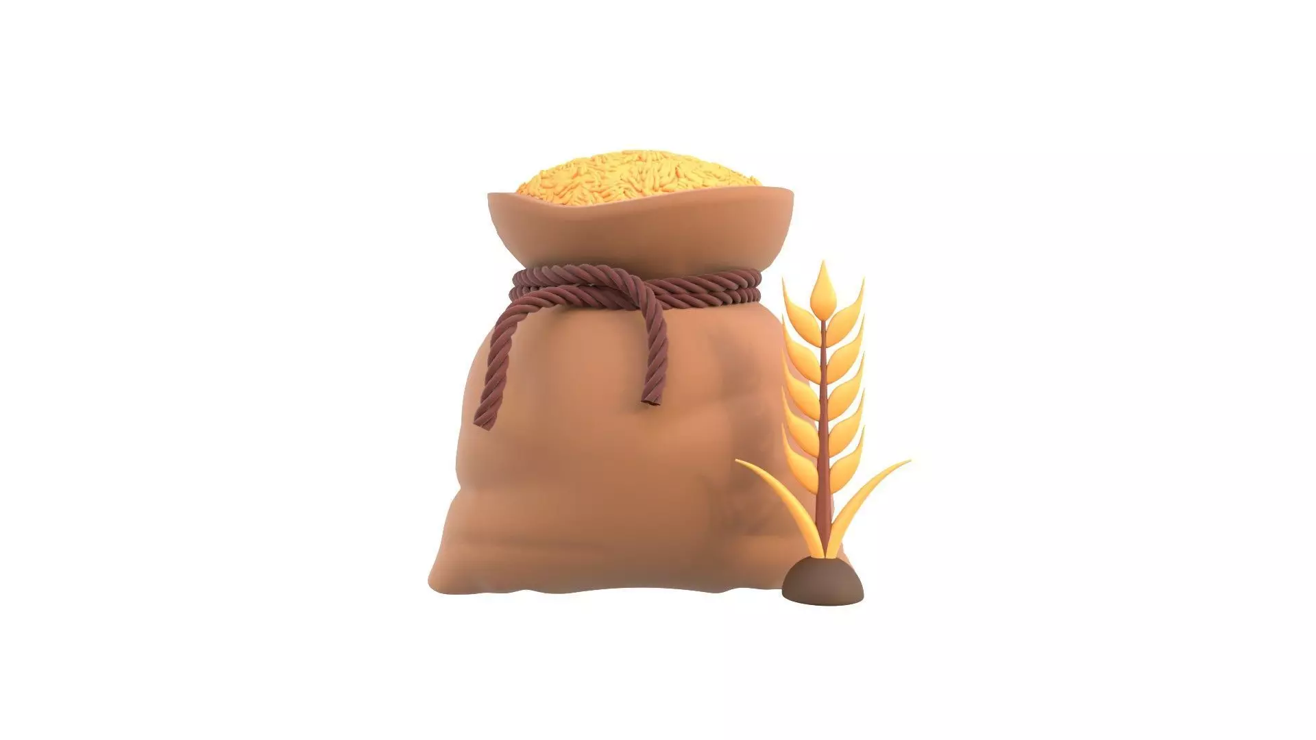 Wheat 3D model_0