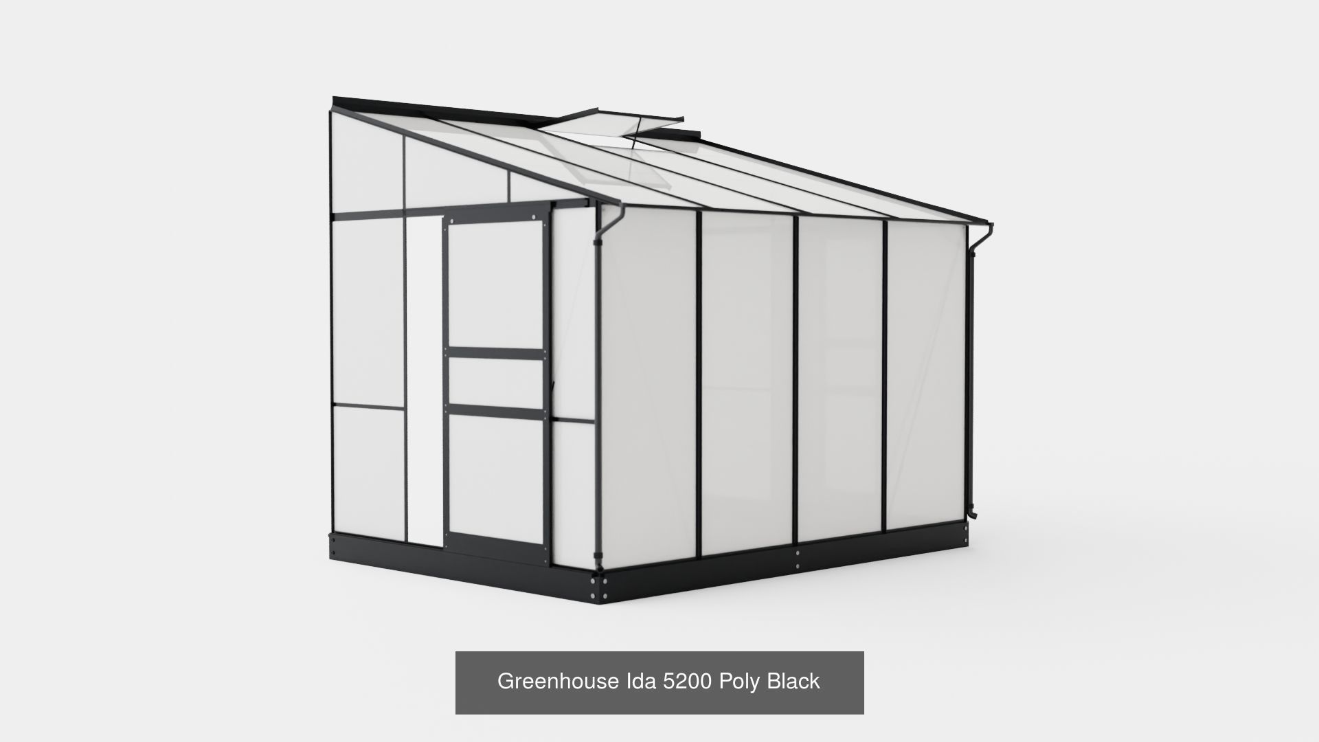Collection of Greenhouse - 4 Models _3