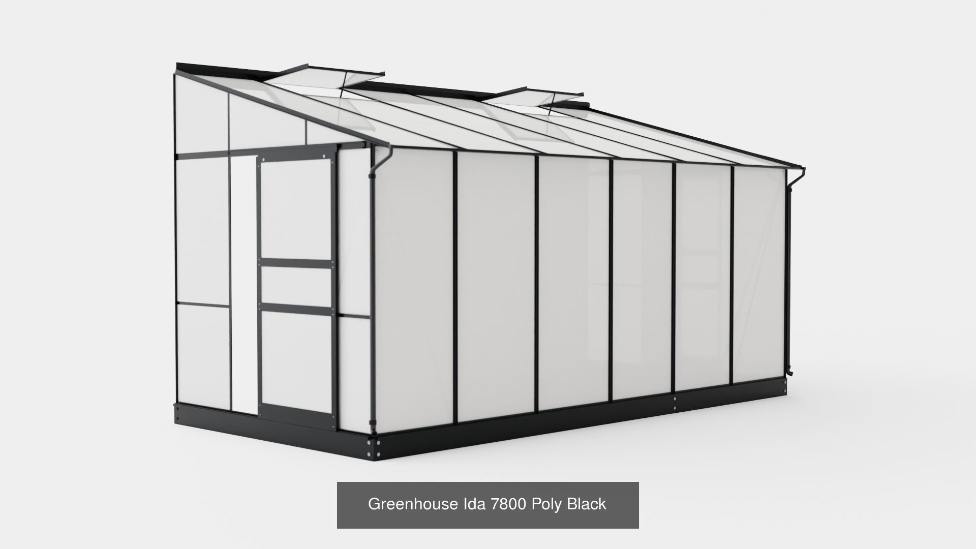 Collection of Greenhouse - 4 Models _1