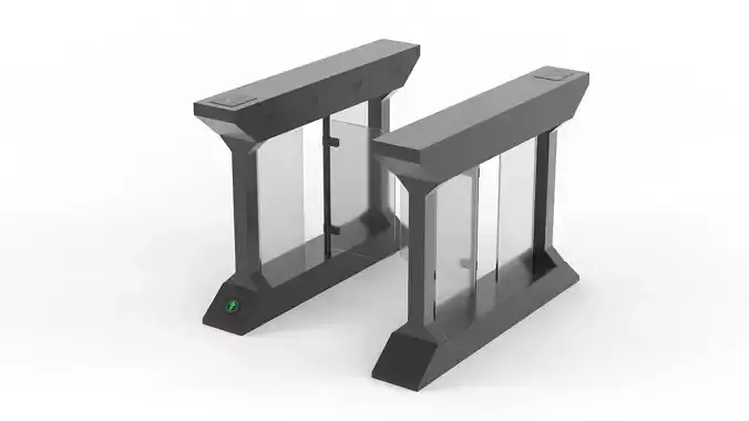 Turnstile Gate 3D model