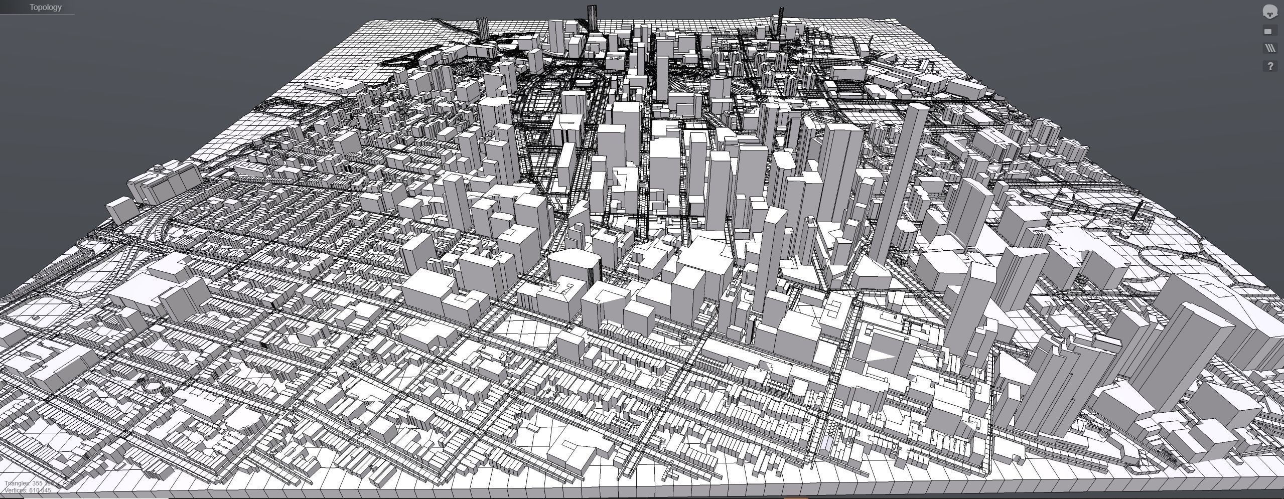 Cityscape Broolkyn New York United States 3D print model 3D print model_3